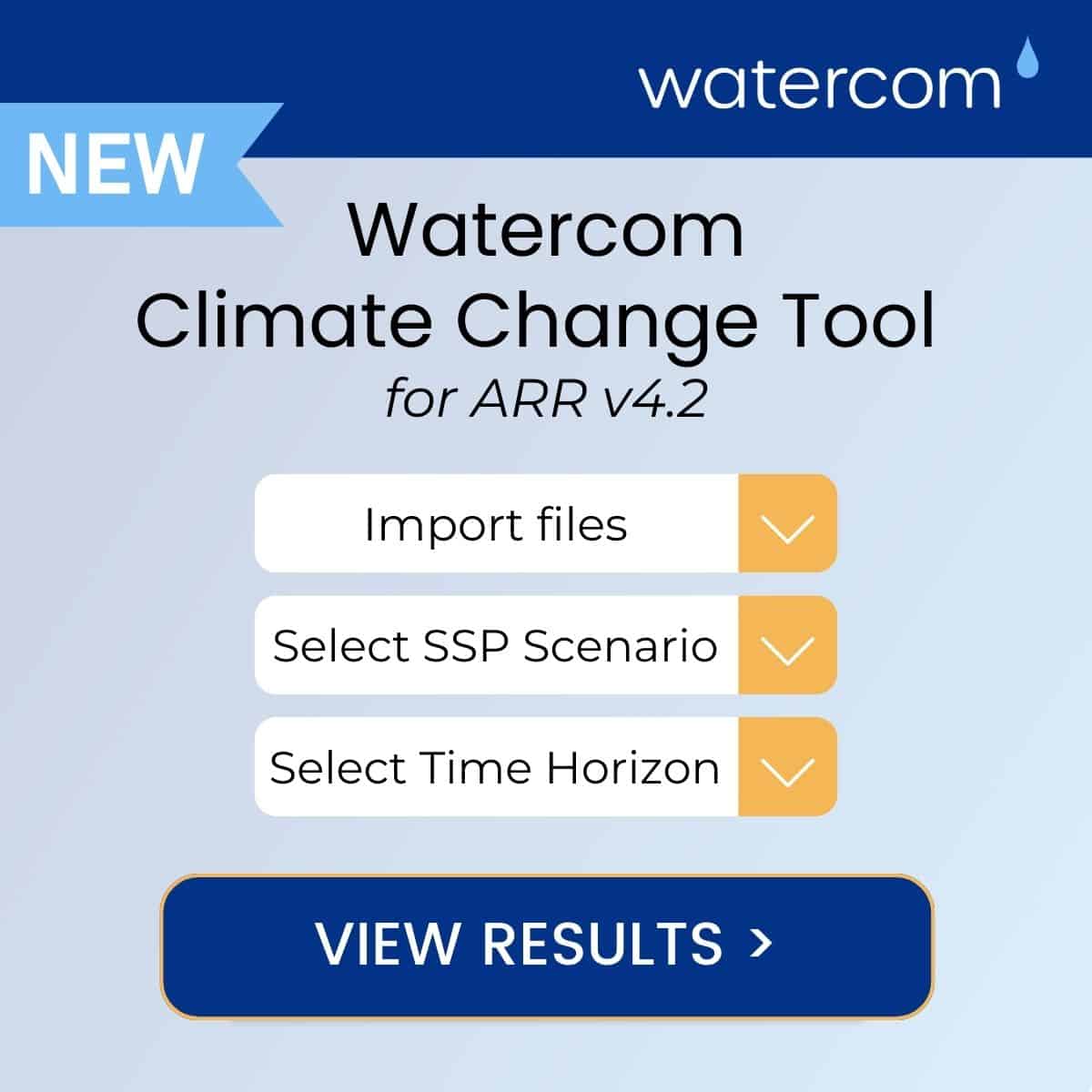 New Watercom Climate Change Tool